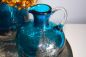 Mobile Preview: Vase Bubbles Schott-Zwiesel vintage blau