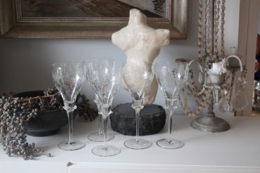 Vintage Kristall Gläser Set
