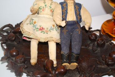 Vintage Puppenpaar Ungarn
