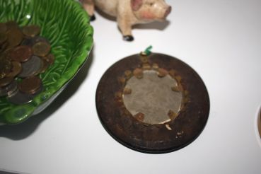 Vintage Miniatur Bild Freiheitsstatue