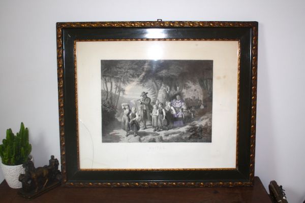 Vintage Lithografie Maitag