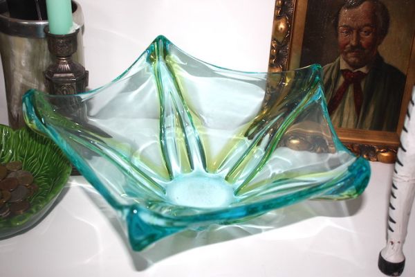 Vintage Glas Schale Murano