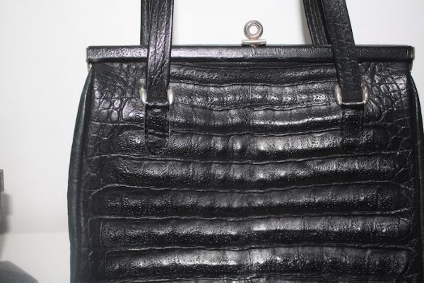 Vintage Handtasche Noir