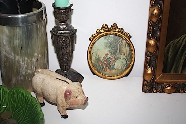 Vintage Miniaturbild Schleife rund